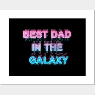 Best Dad in The Galaxy Posters and Art